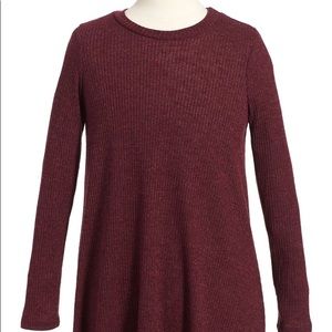 Girls Soprano Rib Knit Sweater Dress
